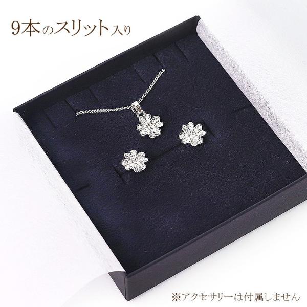 ギフトボックス 正方形 おしゃれ 4色セット 紙箱 無地 シンプル ラッピング アクセサリーケース 空箱 ネックレス ピアス 指輪 黒 赤 青緑 バースデープレゼント