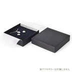 アクセサリーケース ギフトボックス プレゼント ラッピング ジュエリー アクセサリー ケース ネックレス ピアス 指輪 黒 赤 アイボリー バースデープレゼント