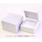 エンゲージリング ケース 指輪ケース レザー調 ホワイト 指輪 プレゼント ボックス 高級感 シンプル 結婚指輪 婚約指輪 展示 リング入れ 白 バースデー