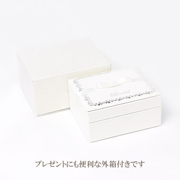 指輪ケース リングケース ボックス ジュエリーケース 指輪 リングピロー ブライダル マリッジリング ペアリングケース リング 2本収納 バースデープレゼント