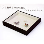 アクセサリー 収納 ケース プロ仕様 ジュエリートレー アクセサリーケース 宝石箱 ジュエリーケース ジュエリー トレイ 入れ 保管 収納 バースデープレゼント