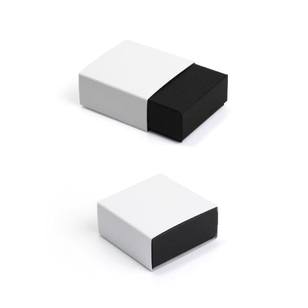 Sサイズ ジュエリーケース アクセサリーケース ボックス 箱 ケース ジュエリー アクセサリー 小さめ 小箱 収納 保管 フリマ ラッピング 黒 バースデー