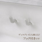ネックレスケース イヤリングケース グレー [vb-80e]