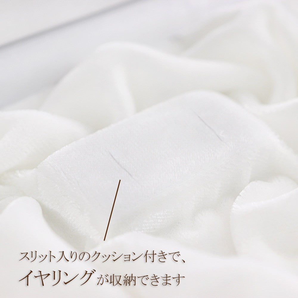 ネックレスケース イヤリングケース グレー [vb-80e]