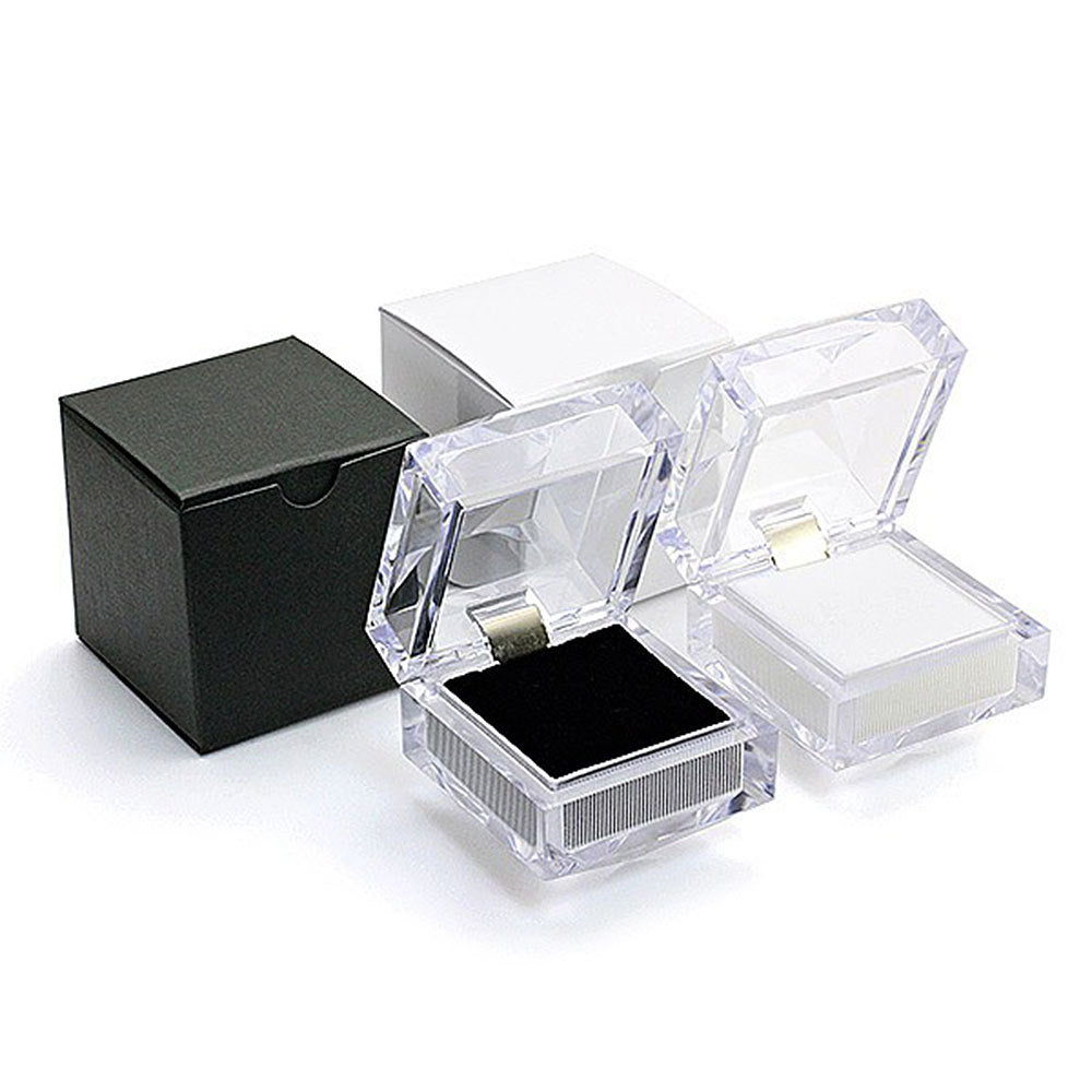 20個セット ジュエリーケース アクセサリーケース クリア [vt-cr010]